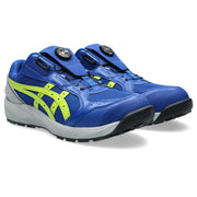 ウィンジョブ® CP219 BOA アシックスブルー×ネオンライム 3E相当