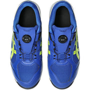 ウィンジョブ® CP219 BOA アシックスブルー×ネオンライム 3E相当