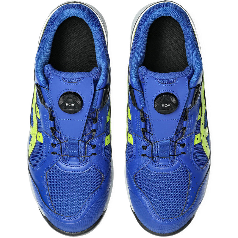 ウィンジョブ® CP219 BOA アシックスブルー×ネオンライム 3E相当