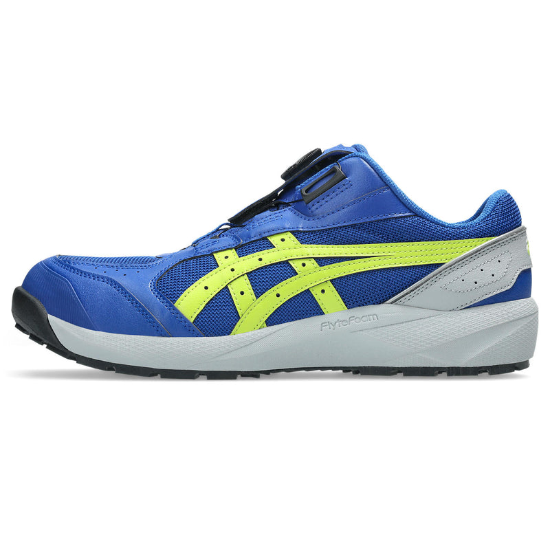ウィンジョブ® CP219 BOA アシックスブルー×ネオンライム 3E相当