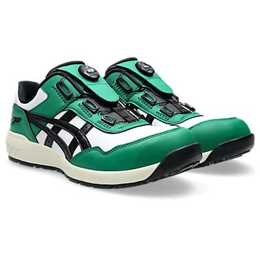 アシックス 安全靴 ウィンジョブ® CP306 BOA LC ケール×ブラック 3E