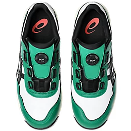 アシックス 安全靴 ウィンジョブ® CP306 BOA LC ケール×ブラック 3E