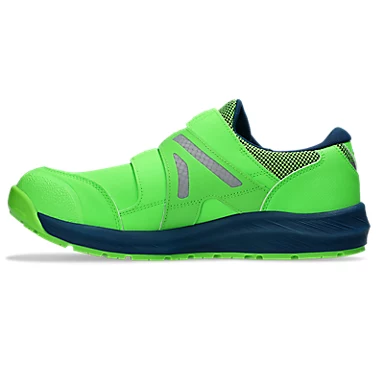 アシックス 安全靴 ウィンジョブ® CP309 BOA グリーンゲッコウ×ピュアシルバー 3E