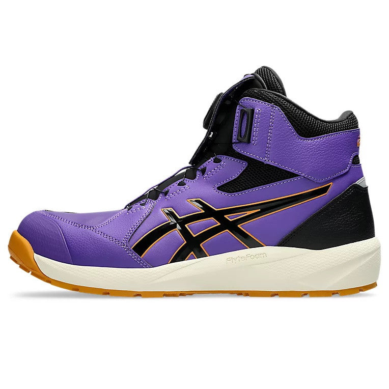 アシックス 安全靴 ウィンジョブ® CP314 BOA LC ラジアントアメジスト×ブラック 3E