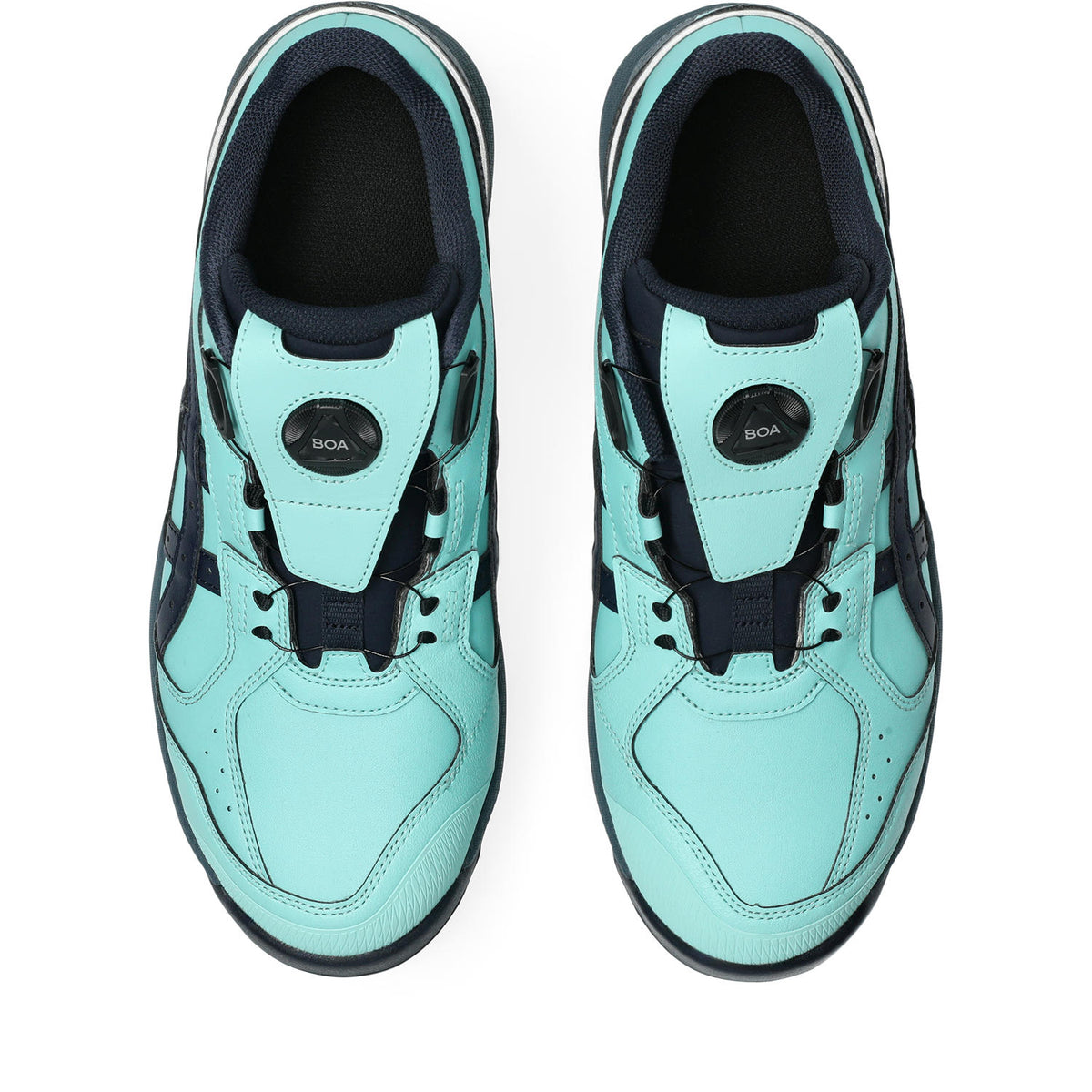 アシックス 安全靴 ウィンジョブ® CP316 BOA LC イルミネイトミント×ローインディゴ3E