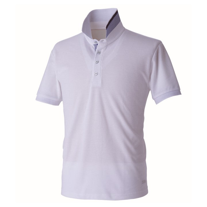 寅壱 5666-621 消臭半袖ポロシャツ シロ