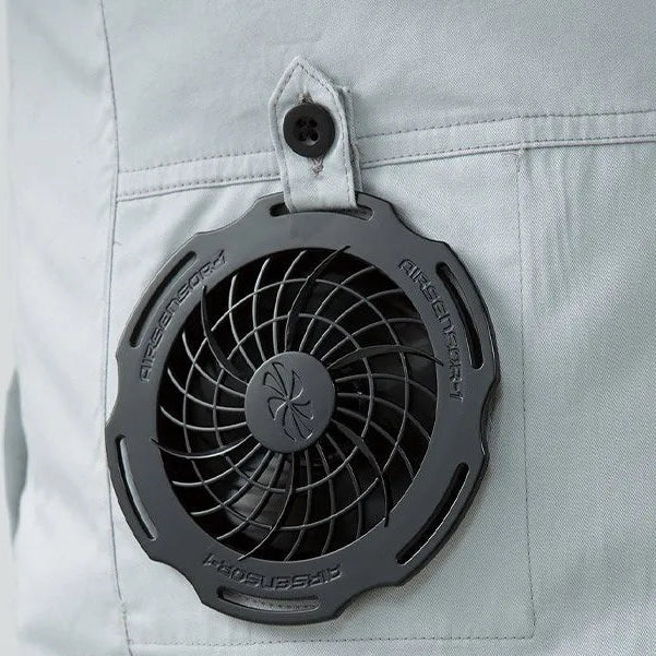 クロダルマ 防炎+静電気帯電防止 空調服 258671 長袖ジャンパー 企業用