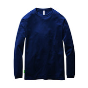 再生紙を用いたエコロジカルなチームTシャツ　ドライメッシュシリーズ　155ロングTシャツ　ユニセックス 3ネイビー / S