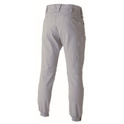 寅壱 3620-235 カーゴジョガーパンツ シルバー バックスタイル