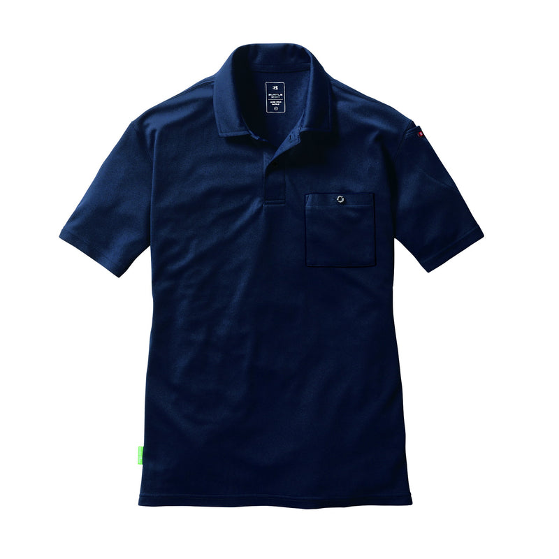 ドライメッシュシリーズ　デオドラントタイプ　167半袖ポロシャツ　ユニセックス 3ネイビー / S