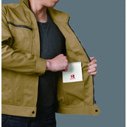 【定番商品】シンプルなデザインと程よいテーパードなシルエット　1711 ジャケット　ユニセックス 23カーキ / S