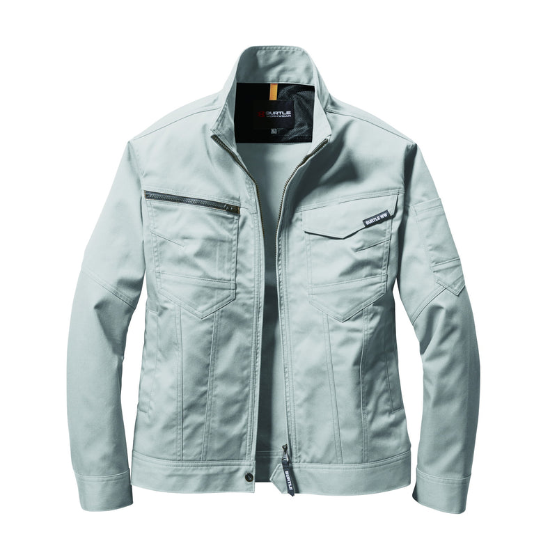 【定番商品】シンプルなデザインと程よいテーパードなシルエット　1711 ジャケット　ユニセックス 5シルバー / S