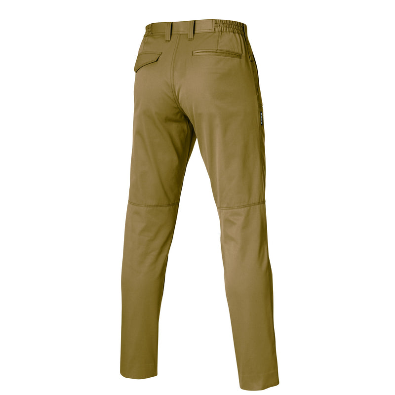 【定番商品】シンプルなデザインと程よいテーパードなシルエット　1713 ユニセックスパンツ 23カーキ / S