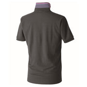 寅壱 5666-621 消臭半袖ポロシャツ スミグレー