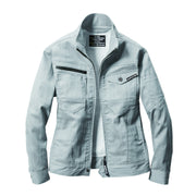 企業ユニフォームのフォーマルさに程よいカジュアルさ　スタイリッシュなスタイルに　1811 ジャケット　ユニセックス 5シルバー / S