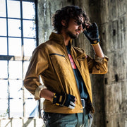 企業ユニフォームのフォーマルさに程よいカジュアルさ　スタイリッシュなスタイルに　1811 ジャケット　ユニセックス 62アーバンブラウン / S