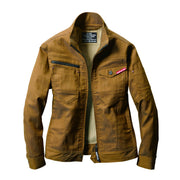 企業ユニフォームのフォーマルさに程よいカジュアルさ　スタイリッシュなスタイルに　1811 ジャケット　ユニセックス 62アーバンブラウン / S