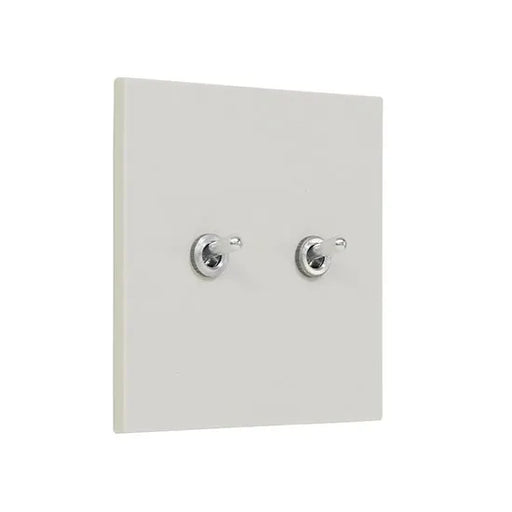 ゾルボンヌ ZS7-202M/AL セラミックフラットプレート ツヤなし アルミレバー 2連