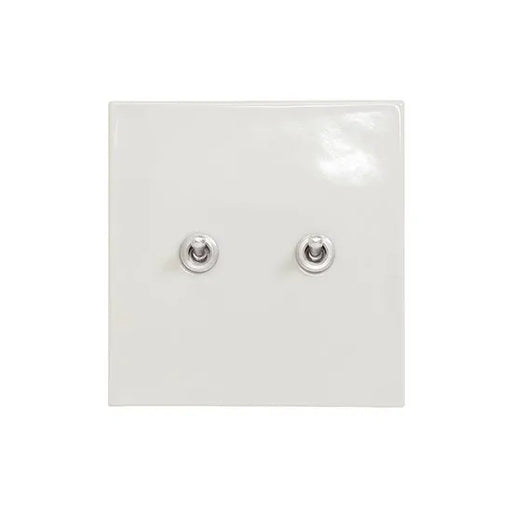 ゾルボンヌ ZS7-202/AL セラミックフラットプレート ツヤあり アルミレバー 2連