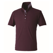 寅壱 5666-621 消臭半袖ポロシャツ ボルドー