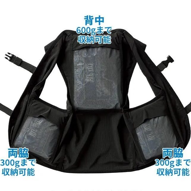 クロダルマ 26535-S メッシュベスト&保冷剤セット 2026SS新作