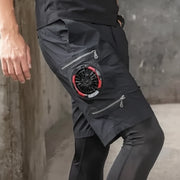 クロダルマ 空調パンツ 358952 エアーセンサーハーフパンツ 軽量 ストレッチ性 2026SS新作