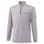 寅壱 5959-623 ジップアップシャツ シルバー