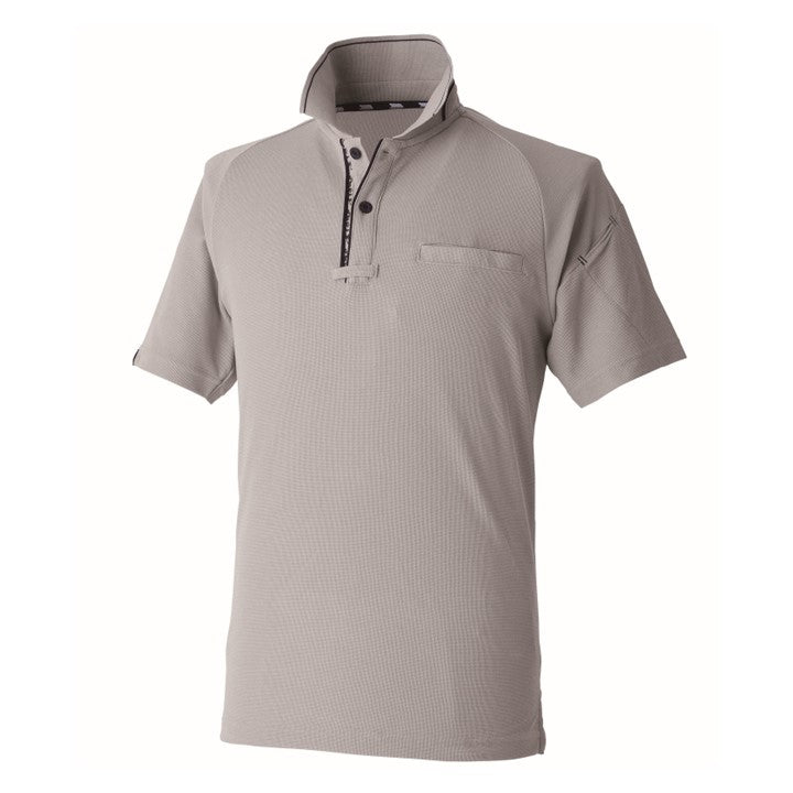 寅壱 5931-621 半袖ポロシャツ グレー