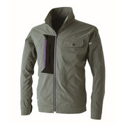 寅壱 3561-124 ワークジャケット OD 正面