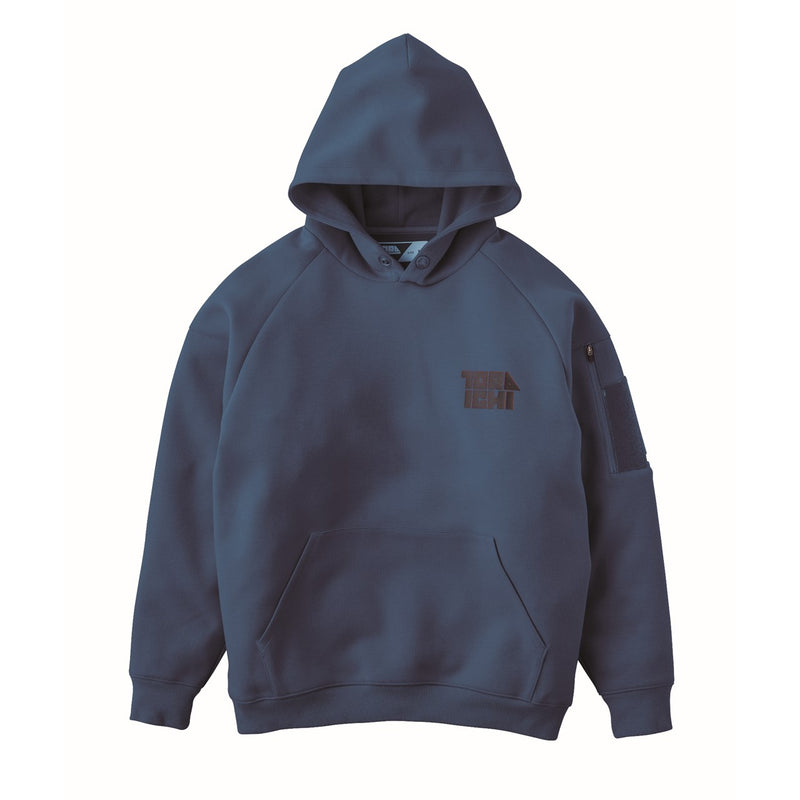 寅壱 5311-629 ルーズシルエット ワークフーディー パーカー