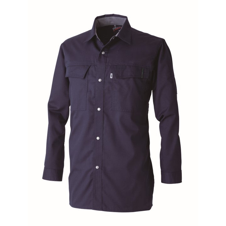 寅壱 2151-125 長袖シャツ 濃コン