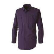 寅壱 1016-609 アーミーシャツ コン 正面