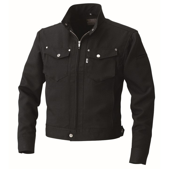 寅壱 7460-554 ライダースジャケット クロ