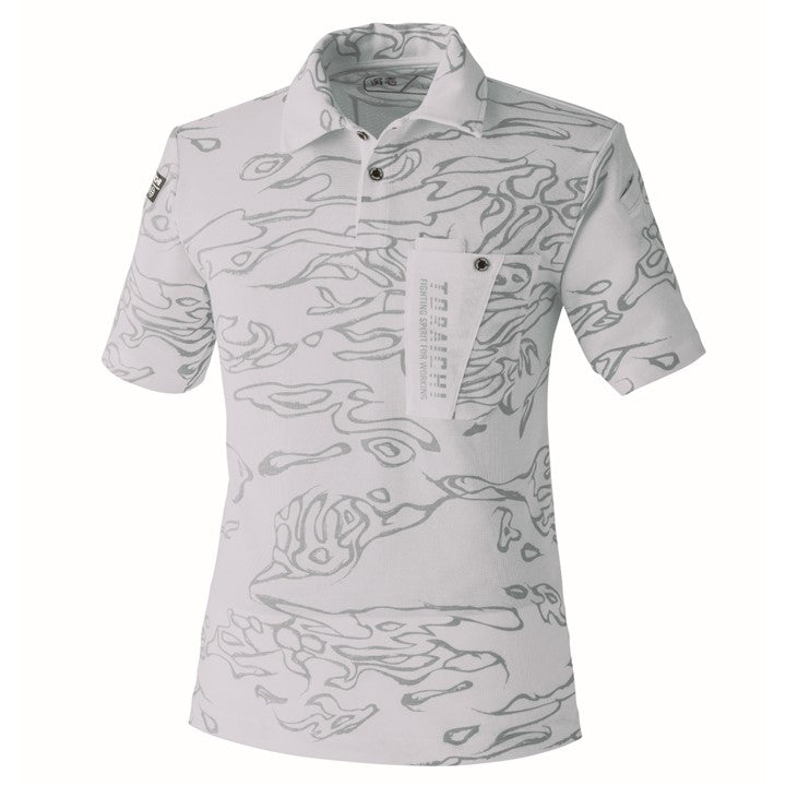 寅壱 5986-621 迷彩柄半袖ポロシャツ