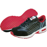 日進ゴム ハイパーV 安全靴 #206 JSAA規格B種プロスニーカー 紐タイプ ブラック