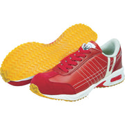 日進ゴム ハイパーV 安全靴 #206 JSAA規格B種プロスニーカー 紐タイプ ワイン