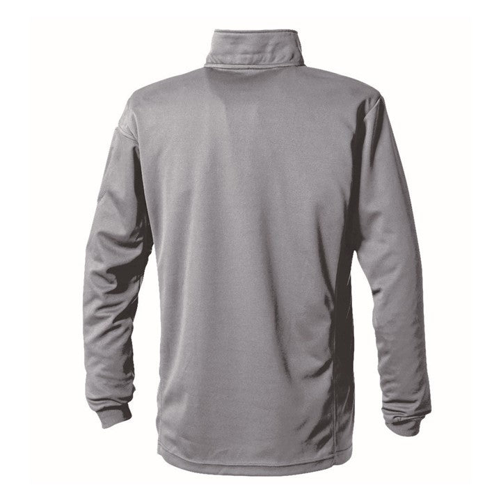 寅壱 5949-614 長袖ポロシャツ グレー