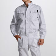 寅壱 2151-124 ブルゾン シルバー 着用画