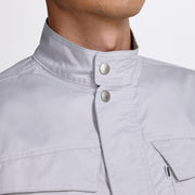 寅壱 2151-124 ブルゾン シルバー 着用画