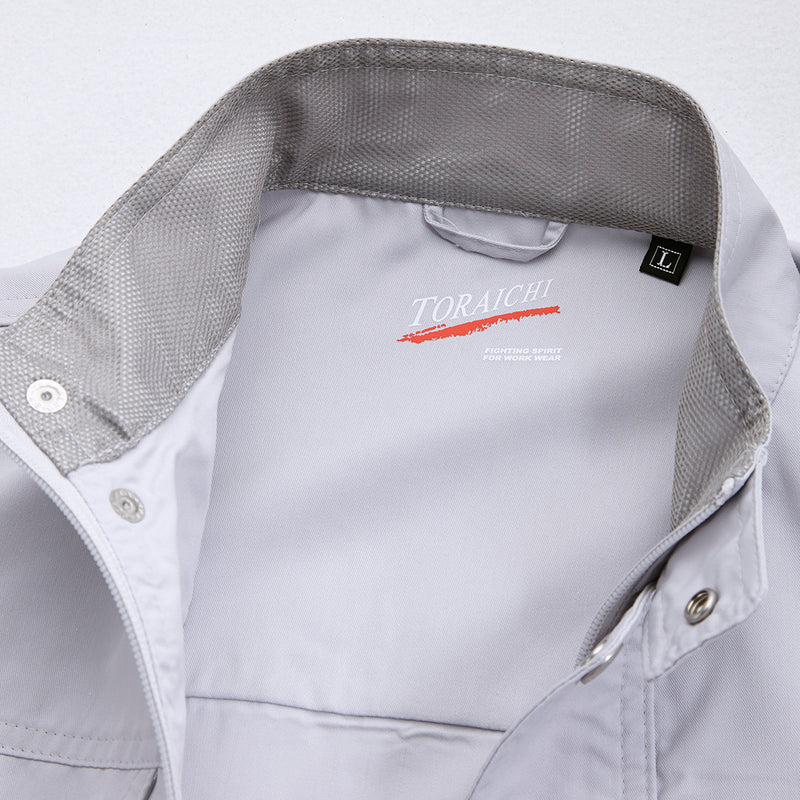 寅壱 2151-124 寅壱 2151-124 ブルゾン シルバー 襟裏地