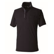 寅壱 5931-621 半袖ポロシャツ クロ