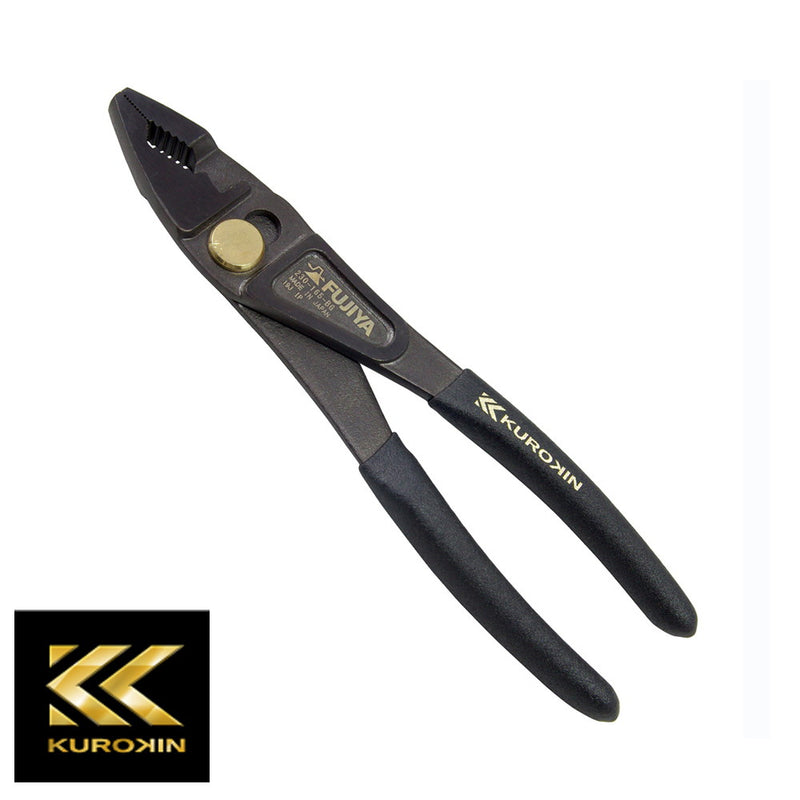 ボックスコネクタなどの結合作業に最適【黒金】超軽量コンビネーションプライヤー