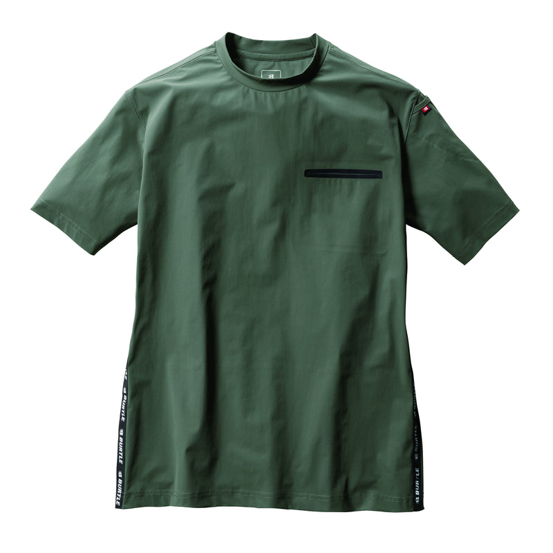 ※予約販売【2024SS新作】接触冷感のスポーティなポケットT　247ショートTシャツ　ユニセックス 68ミルスグレー / S