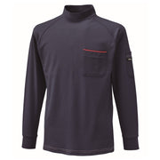 寅壱 5960-613 赤耳長袖ハイネック 濃コン