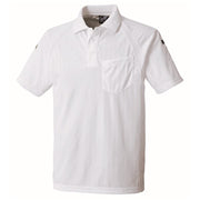 寅壱 7983-621 半袖ポロシャツ ホワイト