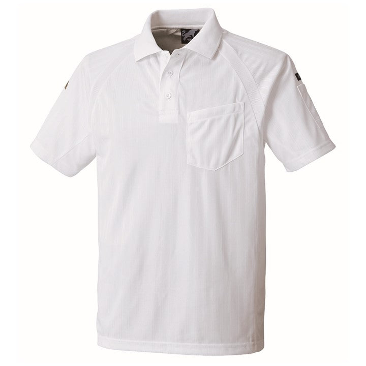 寅壱 7983-621 半袖ポロシャツ ホワイト