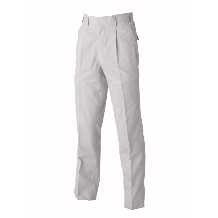 寅壱 2151-212 ワンタックスラックス シルバー 正面