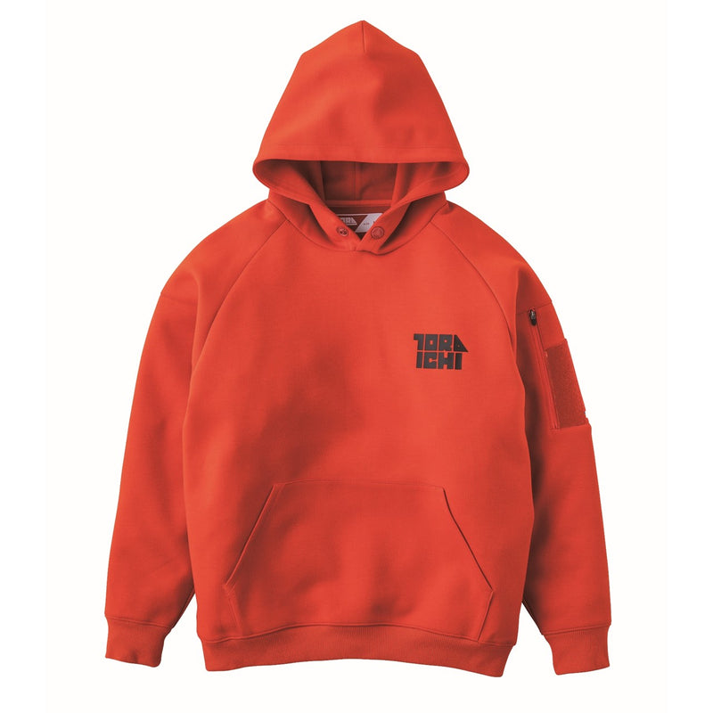 寅壱 5311-629 ルーズシルエット ワークフーディー パーカー