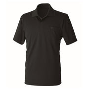 寅壱 5656-621 消臭半袖ポロシャツ クロ