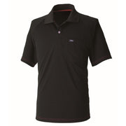 寅壱 5959-621 赤耳半袖ポロシャツ クロ